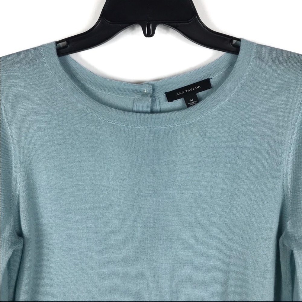 Ann Taylor Light Blue Women's Blouse